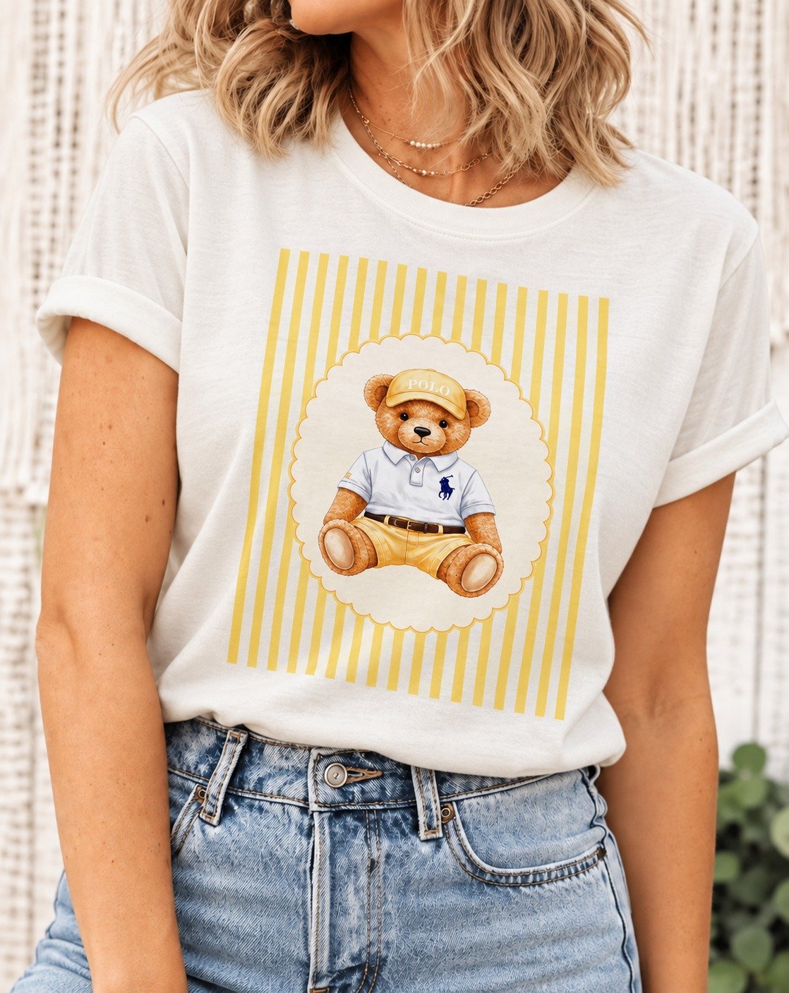 T- Shirts Polo amarela
