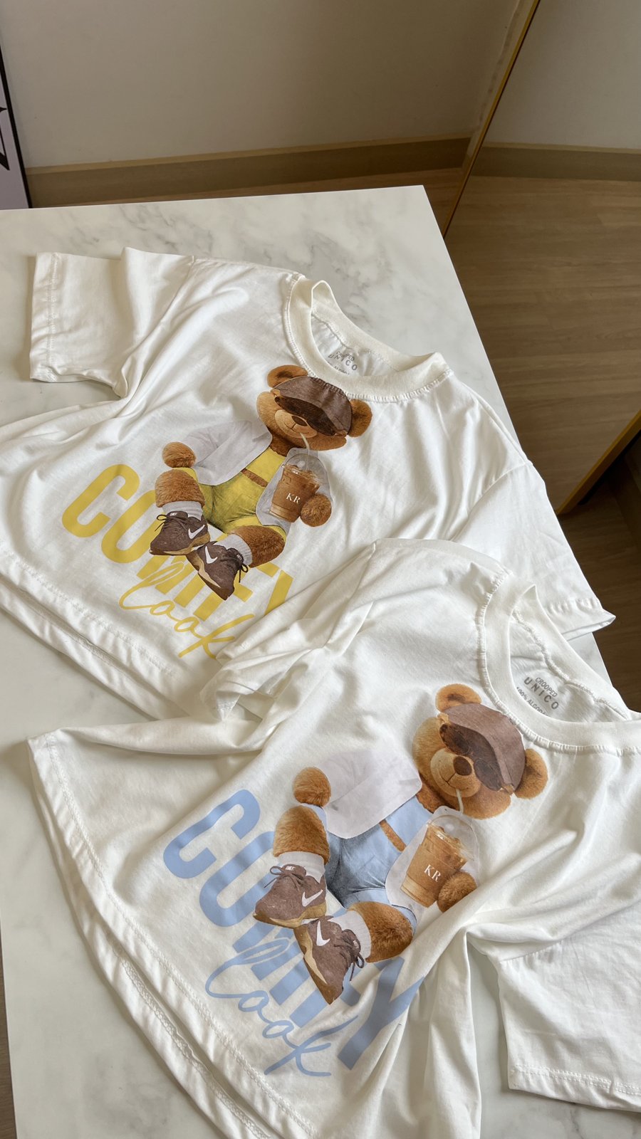 T- shirt cropped comfy