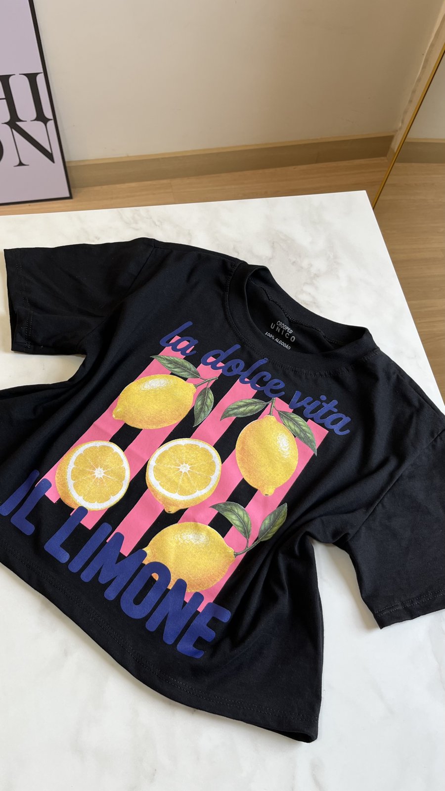 T- shirts cropped Dolce vita foto 2